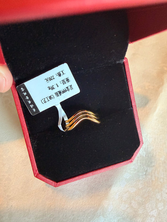 24k gold ring